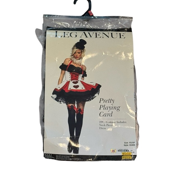 Leg Avenue Playing Card Costume - Picture 5 of 6